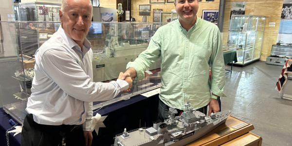 Ship Model finds a home at the Seaworks Foundation Museum